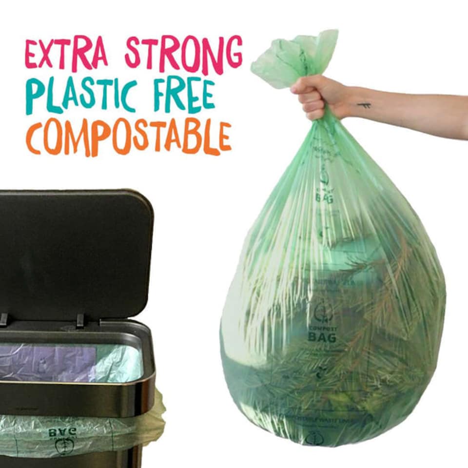 image 1 of 25 Biodegradable Bin Bags - 50 Litre