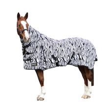 Hy StormX Original Zebra Print Fly Rug - Black/White - 7ft