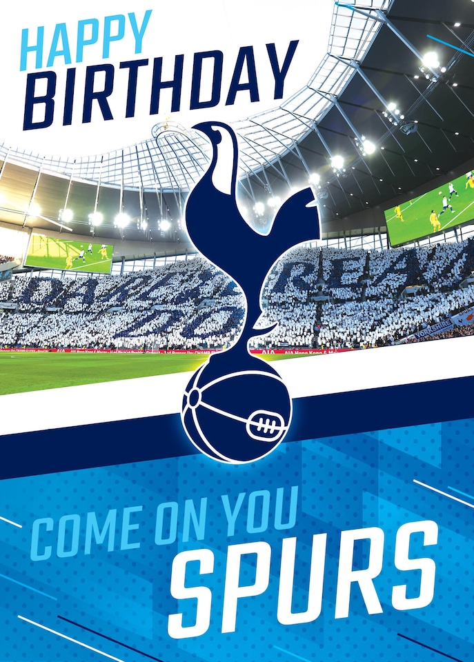 image 1 of Tottenham Hotspur FC Birthday Sound Card