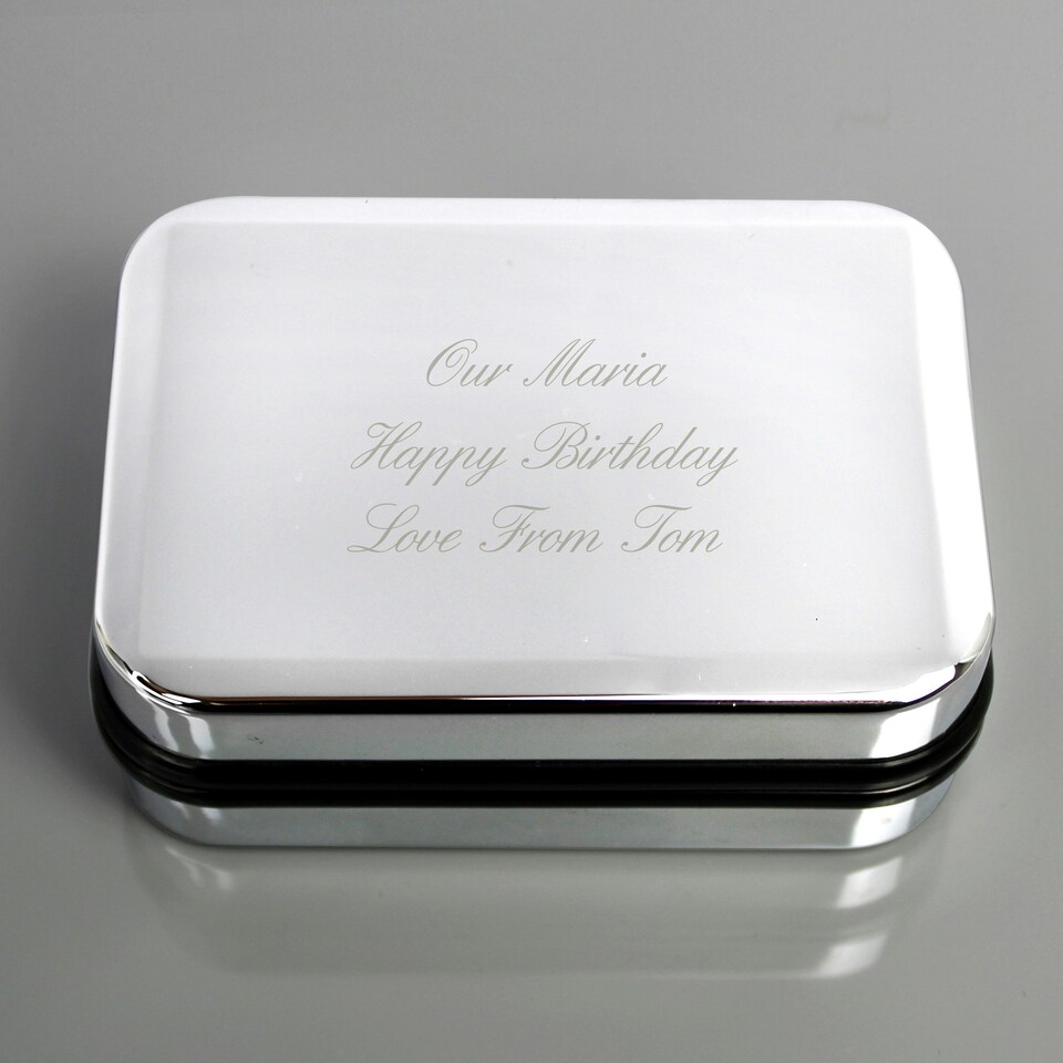 image 1 of Personalised Necklace Gift Box