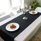 image 4 of Nicola Spring Ribbed Cotton Table Runner - 48 x 183cm - Red Red