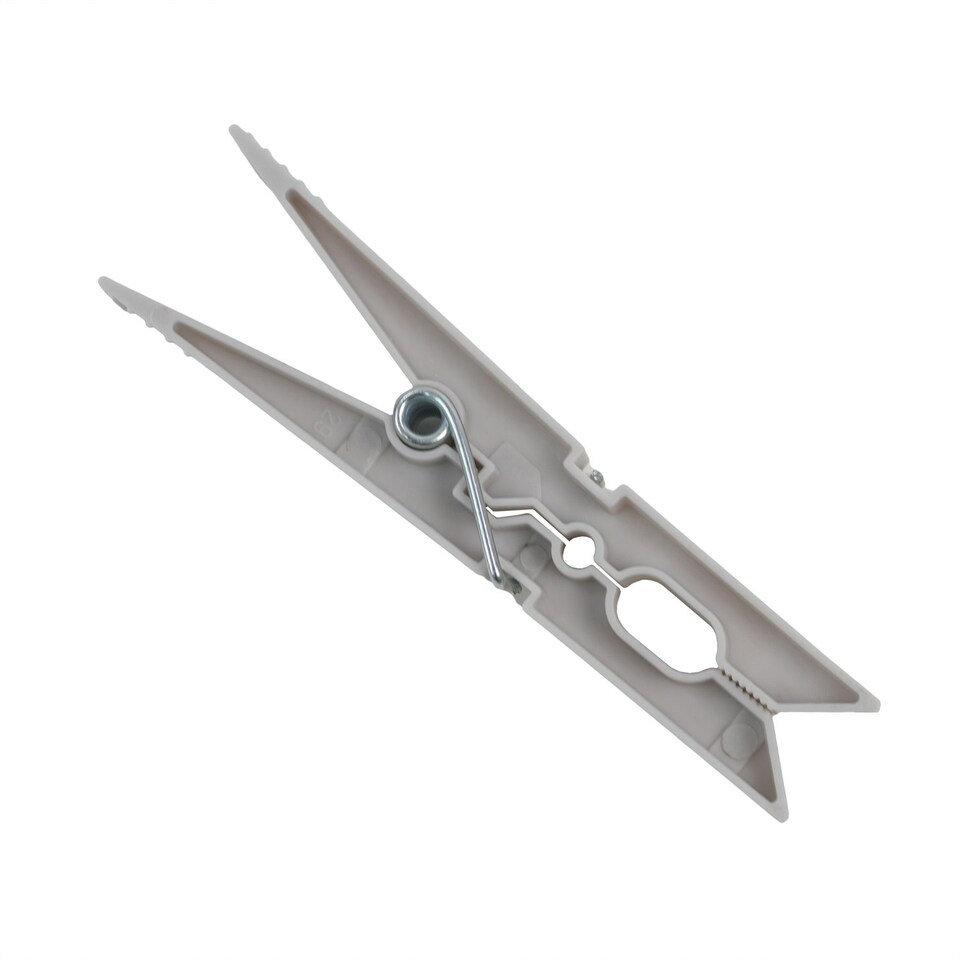 image 1 of JVL Large Strong Hold Plastic Pegs, Pack of 12, Aqua