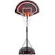 image 1 of Yaheetech 2.17-2.77M Adjustable Height Basketball Hoop System Black