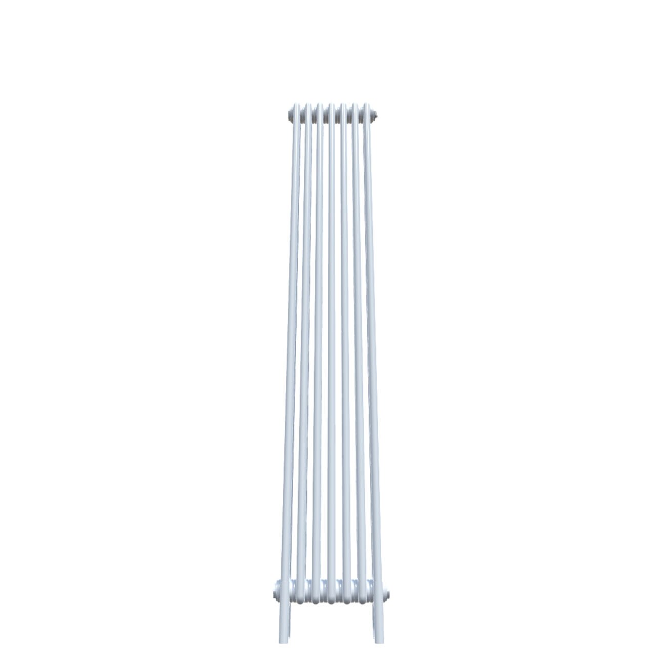 UK Radiators Bircham Triple Column Vertical Cast-Iron Radiator w/feet ...