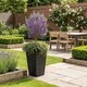 image 8 of Nicoman Savana Chevron Tall Planter Non-Shed Non-Crack Indoor Outdoor Planter