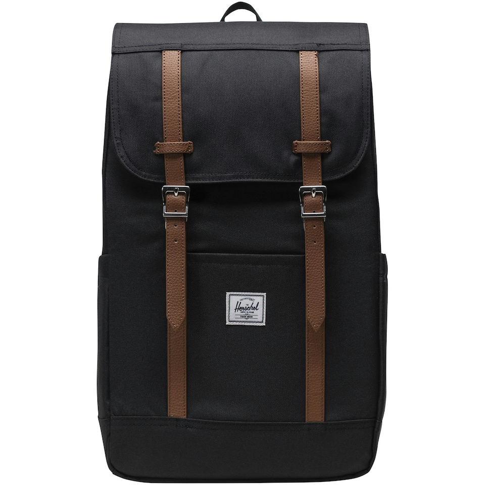 image 1 of Herschel Recycled 23L Laptop Backpack - Solid Black - One Size