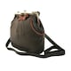 image 2 of Eastern Counties Leather Amelia Leather Handbag - Black/Tan - One Size Black