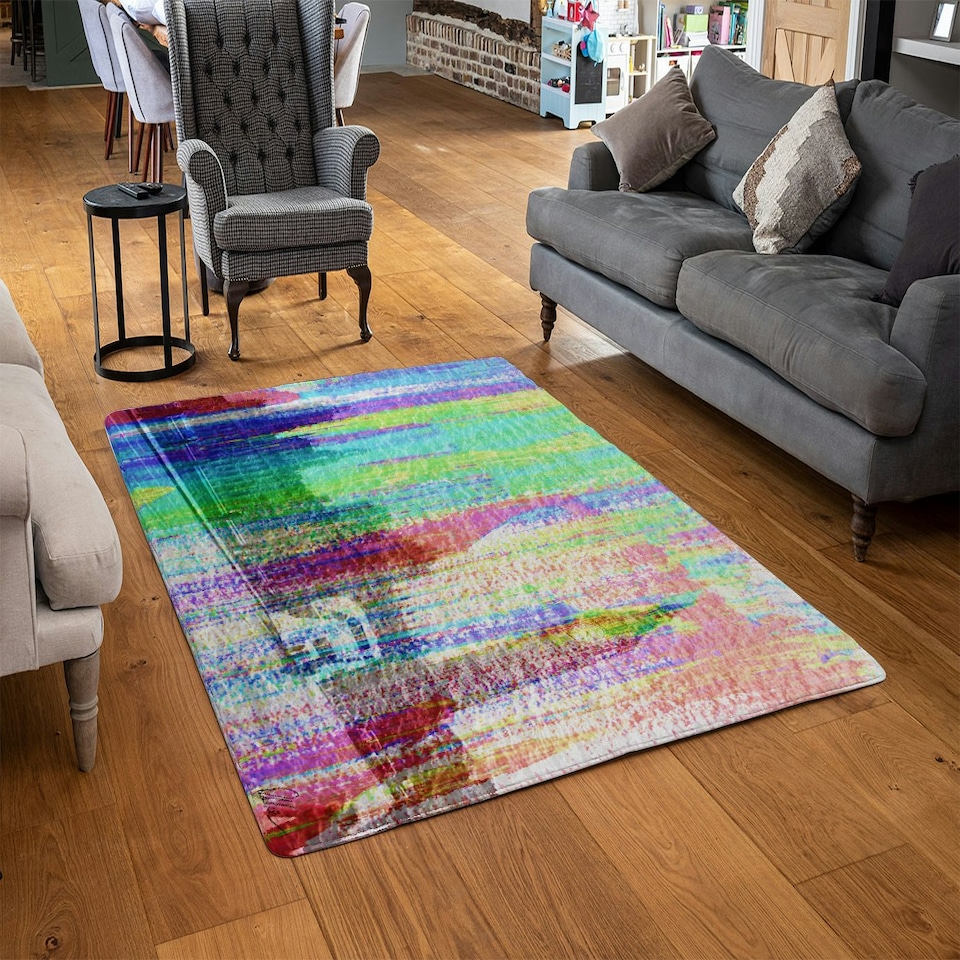 image 1 of Rainbow bridge (Rug) Multi | Medium: 80x150cm
