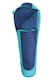 image 2 of Mountain Warehouse Summit 500 Square Sleeping Bag Insulated Two Way Zip Camp Bed Right Handed Zip - Regular length (200cm) | Blue
