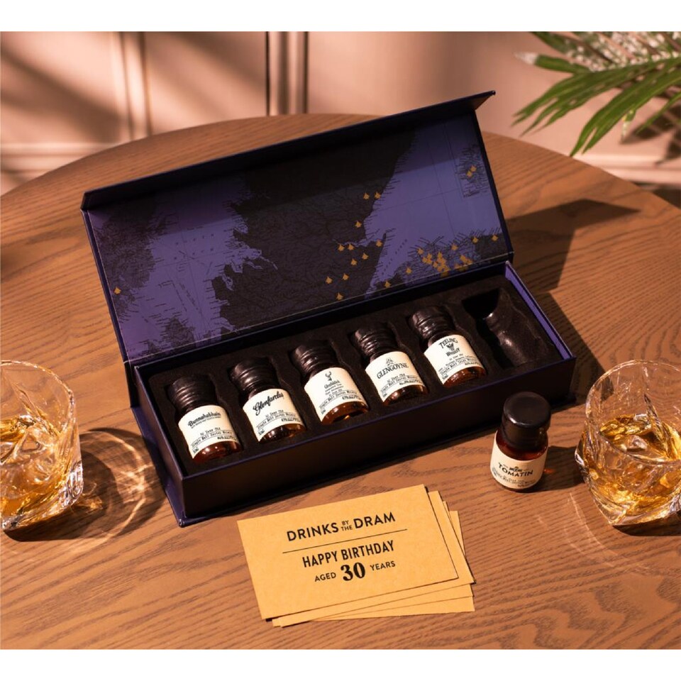 image 1 of 30 Year Old Whisky 6 Dram Tasting Set | Clear