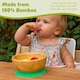 image 4 of Tiny Dining Children's Bamboo Suction Bowl - Yellow Yellow
