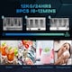 image 3 of HOMCOM Ice Maker Machine Counter Top, 12Kg in 24 Hrs, 9 Cubes Ready in 6-12Mins, Portable Ice Cube Maker with Ice Scoop and Basket, Black