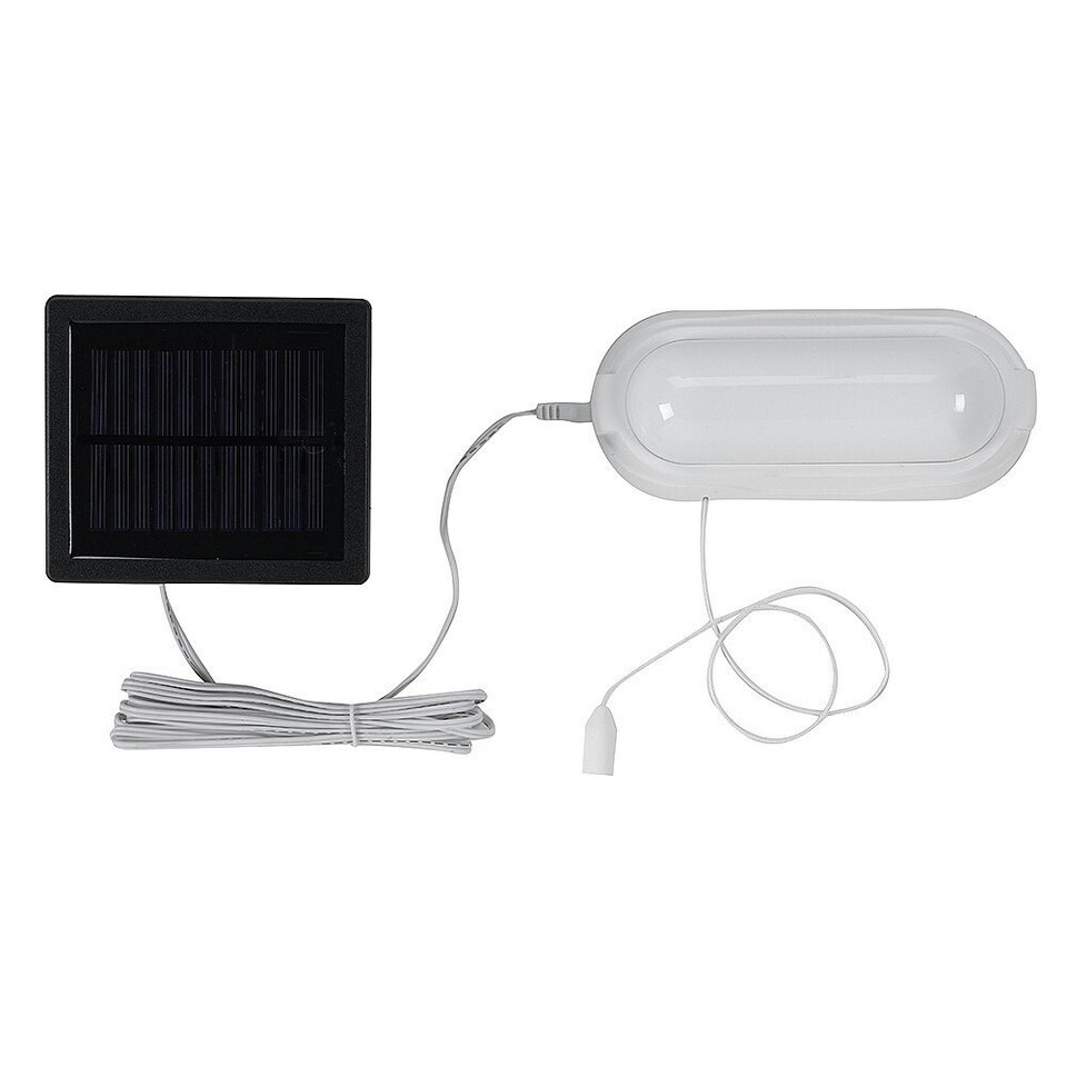 image 1 of Solar Powered Shed Light 50L | White | 1