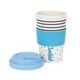 image 3 of KitchenCraft 410ml Bamboo A to Z Letter "E" Reuseable Mug Multi