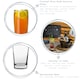 image 2 of LAV Bardi Willi Becher Beer Glasses - 370ml - Clear - Pack of 6 Clear