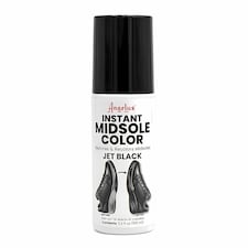 Angelus Instant Midsole Colour - Restores Faded Sneaker Midsoles 100ml | Black | Jet Black