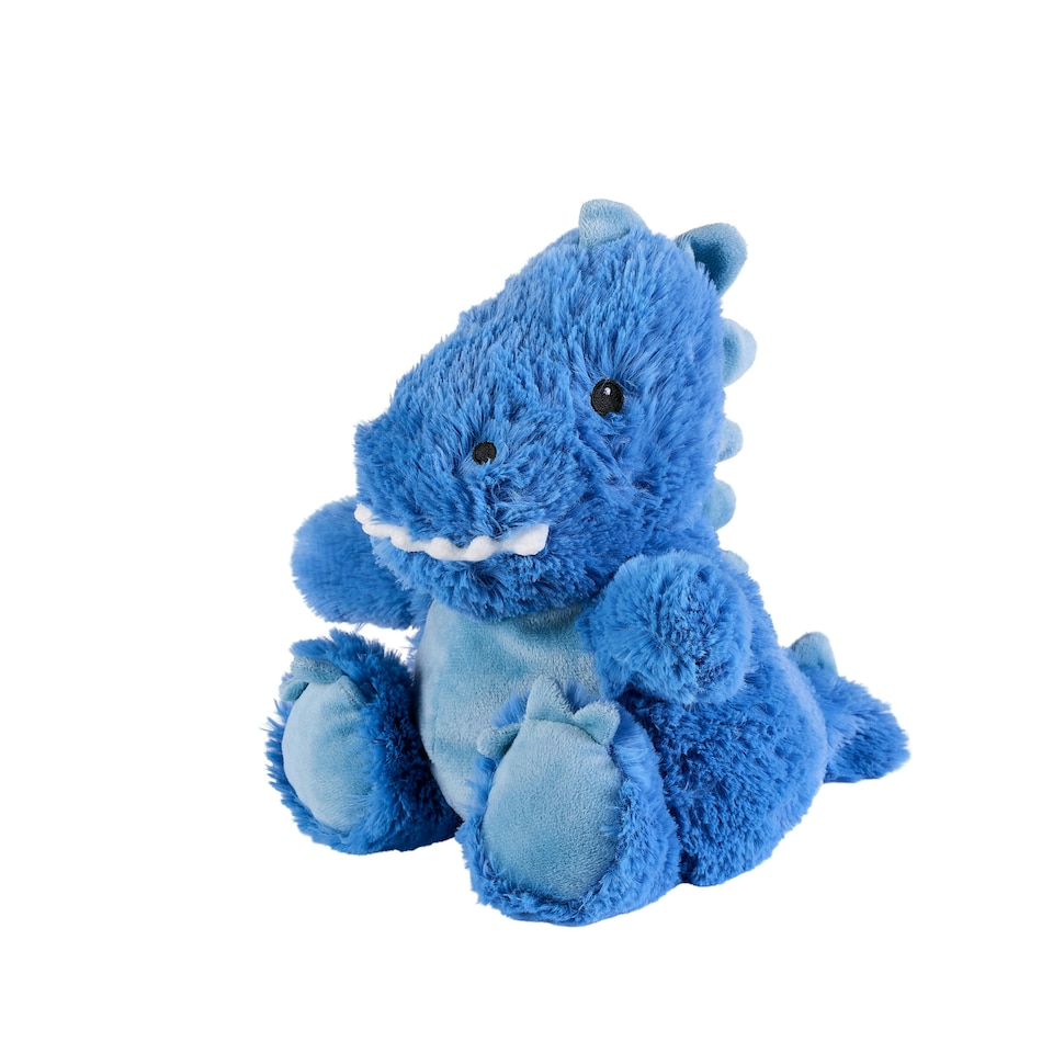 image 1 of Warmies T-Rex Plush Microwaveable Weighted Cuddly Toy