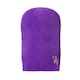 image 3 of Violet Double Sided Velvet Self Tanning Mitt + Storage Bag