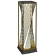 image 1 of Outsunny Rattan Solar Floor Lamp, Auto On/Off LED Garden Lights, Grey 