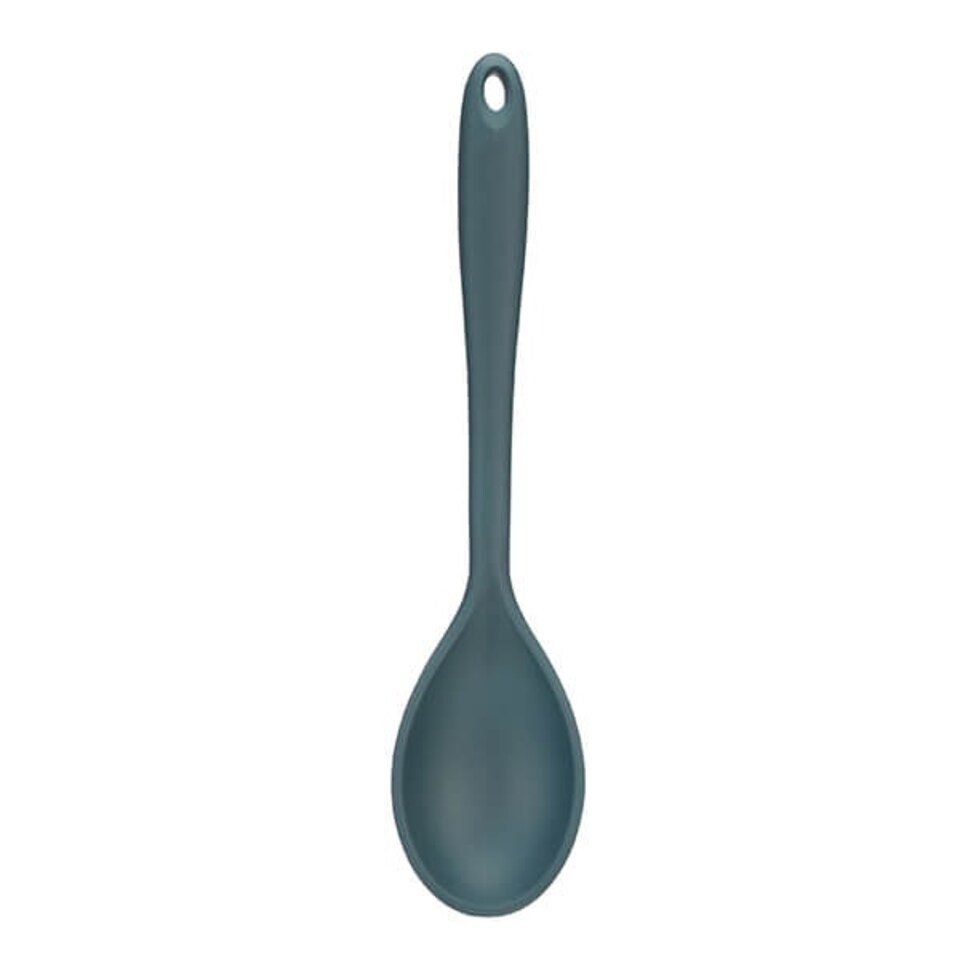 image 1 of Fusion Twist Silicone Solid Spoon Blue