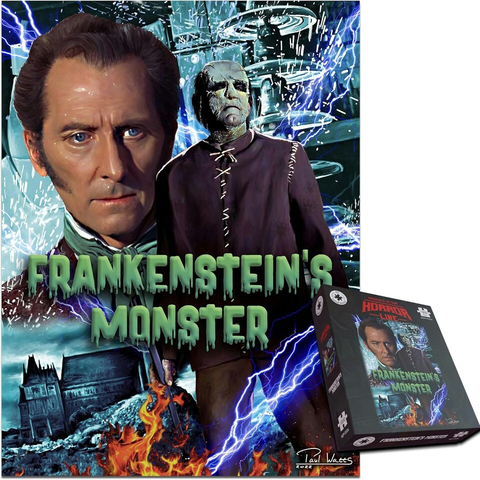 image 1 of Frankensteins Monster 1000 Piece Jigsaw Puzzle
