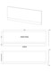 image 2 of Balterley 1900mm Front Bath Panel WhGL