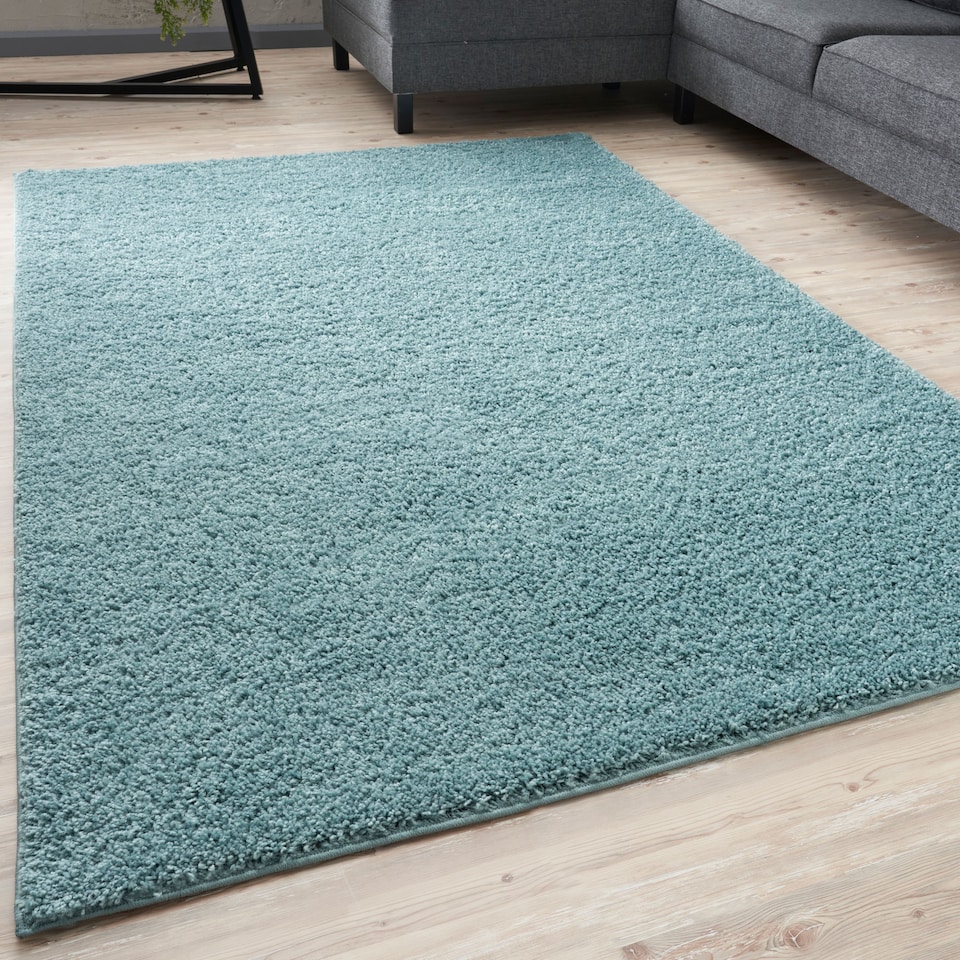 image 1 of The Rugs Myshaggy Collection Plain Soft High Pile Shaggy Floor Rugs and Runners Living Room Bedroom