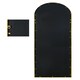 image 4 of The Arcus - Gold Framed Arched Leaner/Wall Mirror 71" X 24" (180CM X 60CM) Gold