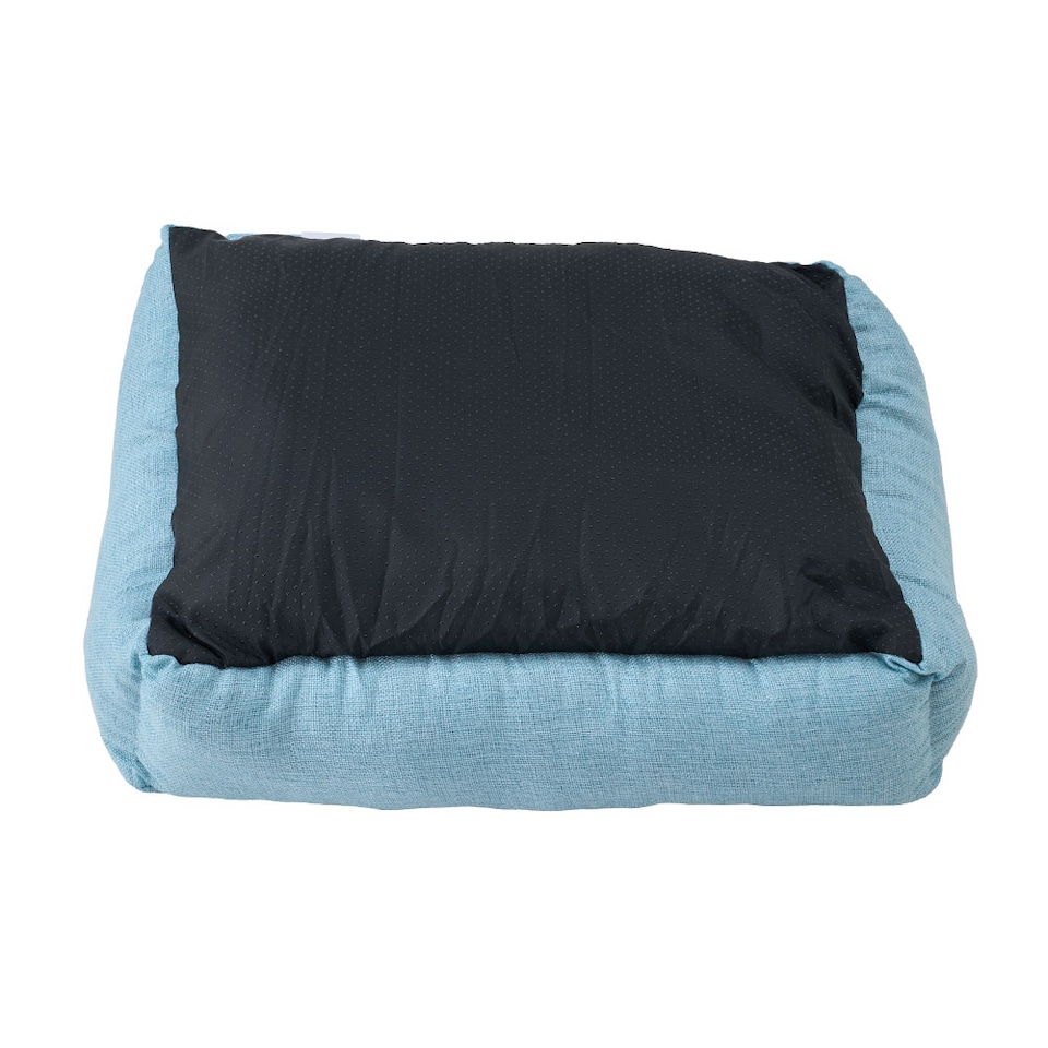 image 1 of Living and Home Cozy Sofa-Style Pet Bed — Soft, Supportive & Stylish | Blue | One Size