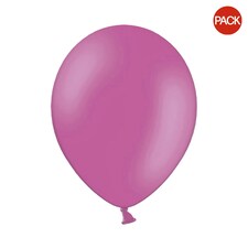Belbal 10.5 Inch Balloons (Pack Of 100) - Pastel Rose - One Size Red