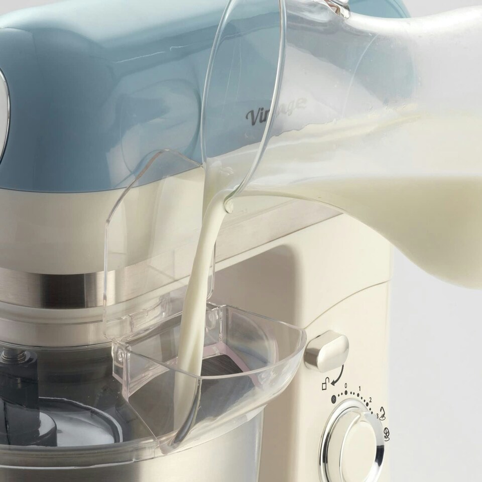 image 1 of Ariete 8805 Vintage Stand Mixer, 5.5 Litre, 2400 W, Blue