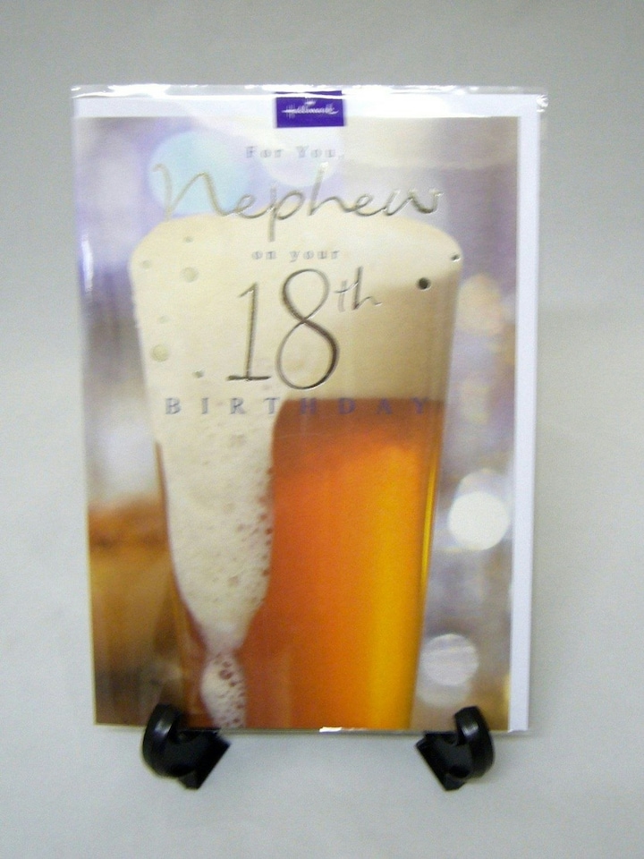 Nephew 18th Birthday Card