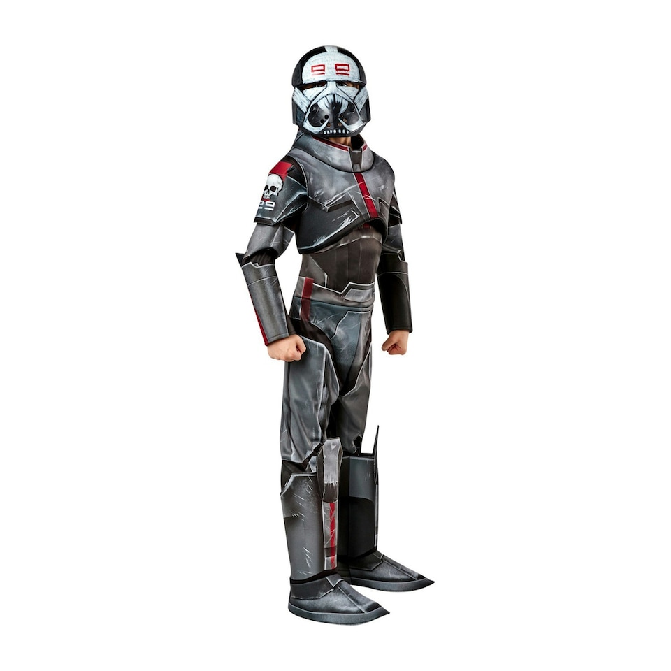 image 1 of Star Wars: The Bad Batch Childrens/Kids Deluxe Wrecker Costume - Grey - S S
