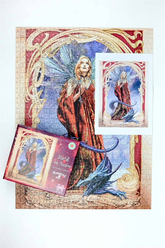 image 1 of Starfall on Avalon 1000 Piece Jigsaw Puzzle