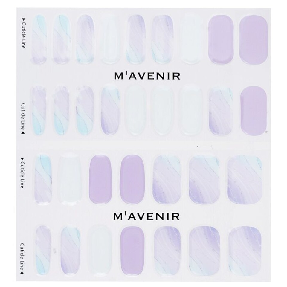image 1 of Nail Sticker (assorted Colour) - # Silver Pointnail Nail - 32pcs Multi