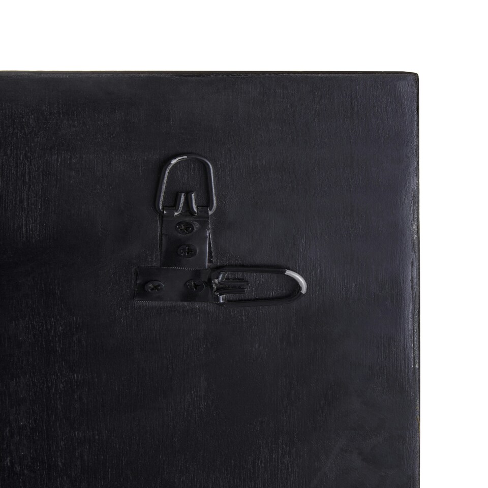 image 1 of Interiors by Premier 3D Prism Wall Mirror Black