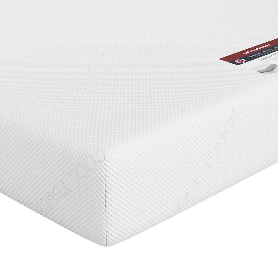 image 1 of Visco Therapy 18cm Deep Essential Ortho Foam Mattress for Firm Support and Alignment | White | White | King | 1