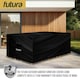 image 9 of Futura Rectangular 200x160x70cm Waterproof Garden Furniture Cover 600D | Black | Black | 200x160x70cm | 1