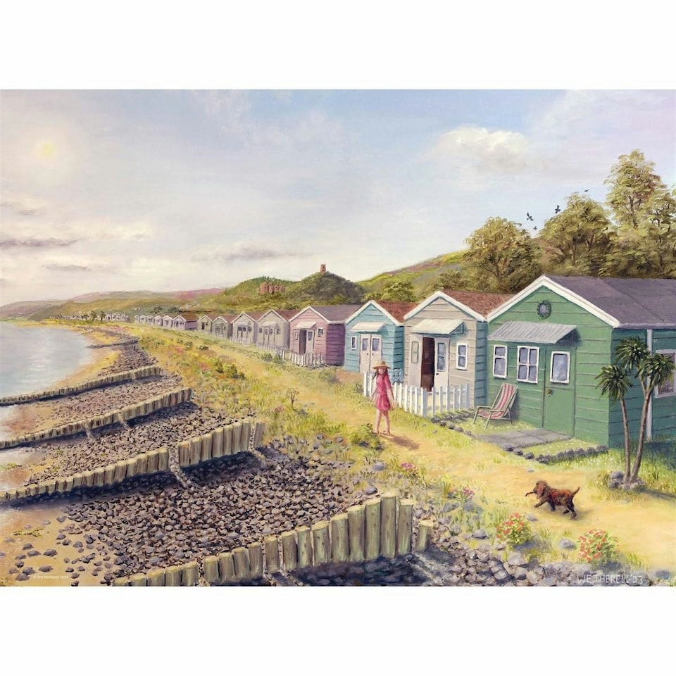 image 1 of Beach Time 500pc - Ravensburger - 542 12001253