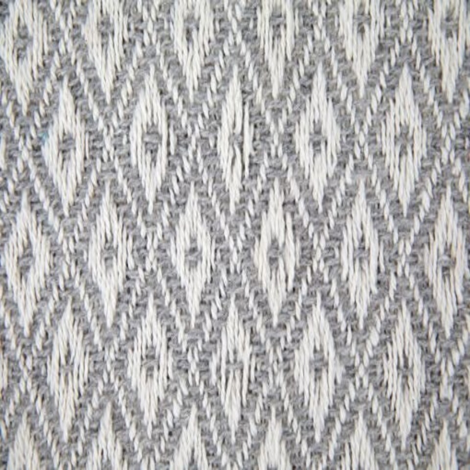 image 1 of Stockholm Cushion Cover 43cm x 43cm Grey Grey | Grey