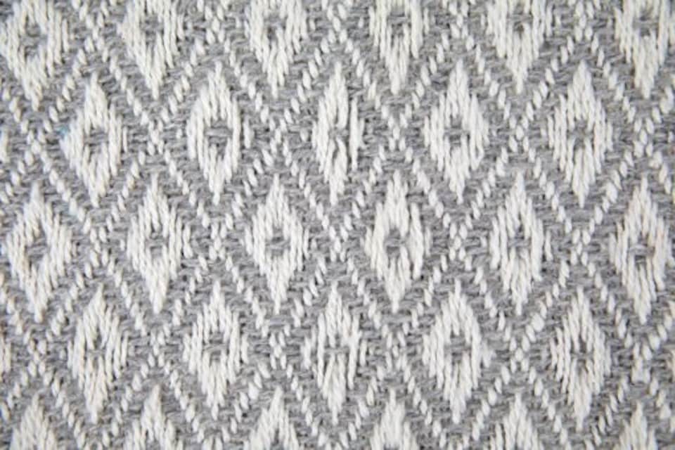 image 1 of Stockholm Cushion Cover 43cm x 43cm Grey | Grey | Grey
