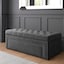 Steel Grey Plush Velvet