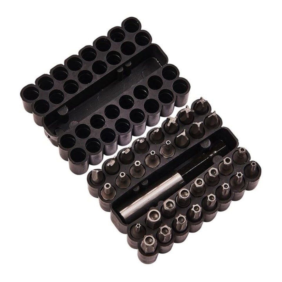 33 Piece security power bit set - L3350