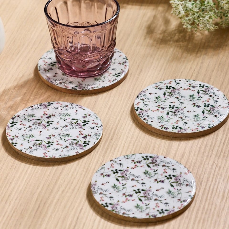 image 1 of Conte Set of 4 Coasters