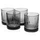 image 2 of Elysia Coloured Glasses Sets Drinking Glass Whiskey Tumblers | Grey | Set of 4 Grey 355ml | 4