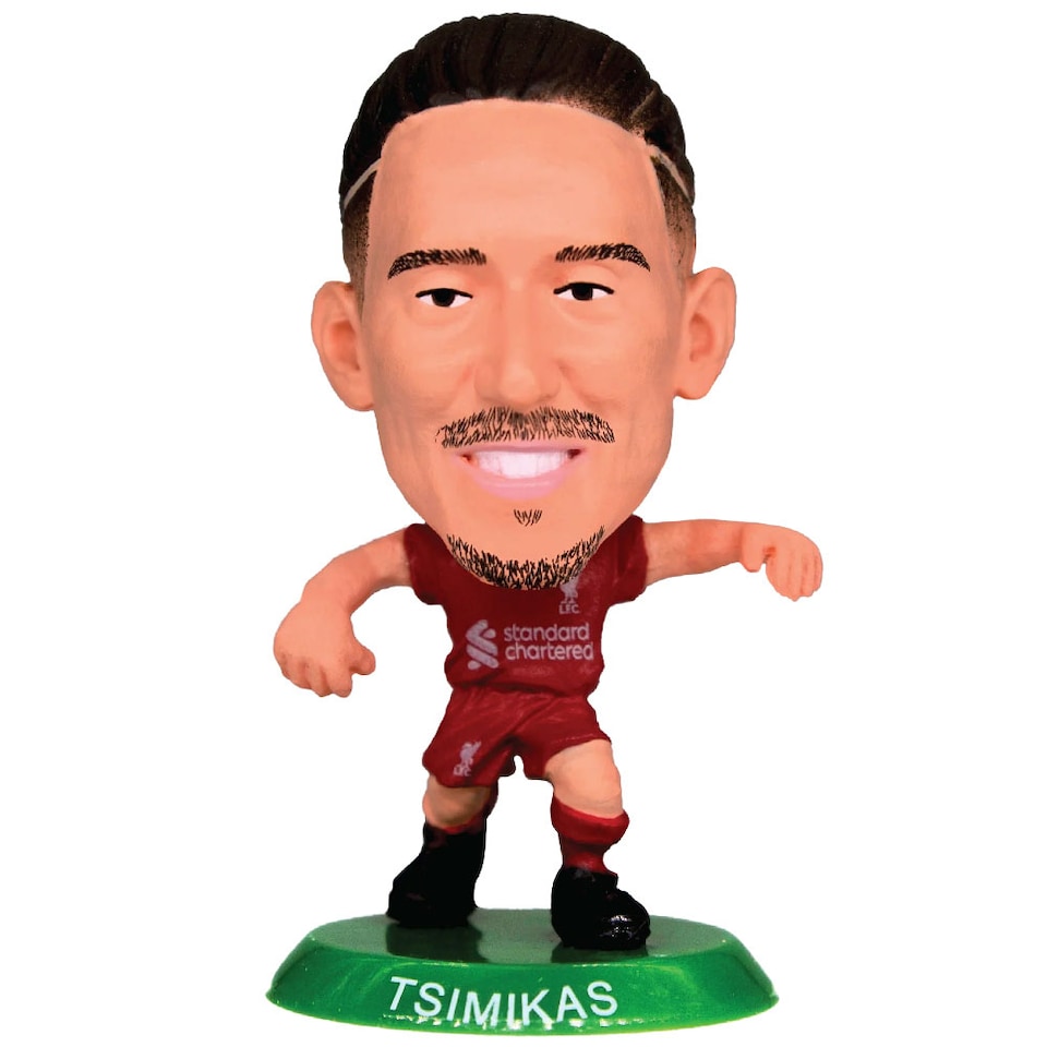 image 1 of Liverpool FC Konstantinos Tsimikas 2026 SoccerStarz Collectable Figurine | Red | Red/White | One Size | 1
