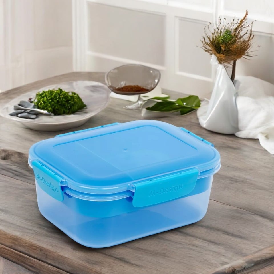 image 1 of 2.1L Airtight Plastic Lunch Boxes | Multi | 1
