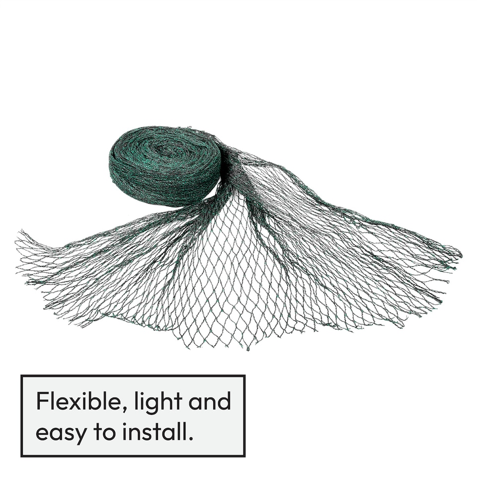 image 1 of Pisces 4 x 3m Pond Protection Netting with 10 Pegs