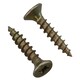 image 6 of 3mm x 16mm Countersunk Wood Chipboard Screw Fasteners PZ1 Drive 120pc
