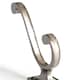 image 3 of Hammer & Tongs Square Back Hat & Coat Hook - W35mm x H105mm - Raw